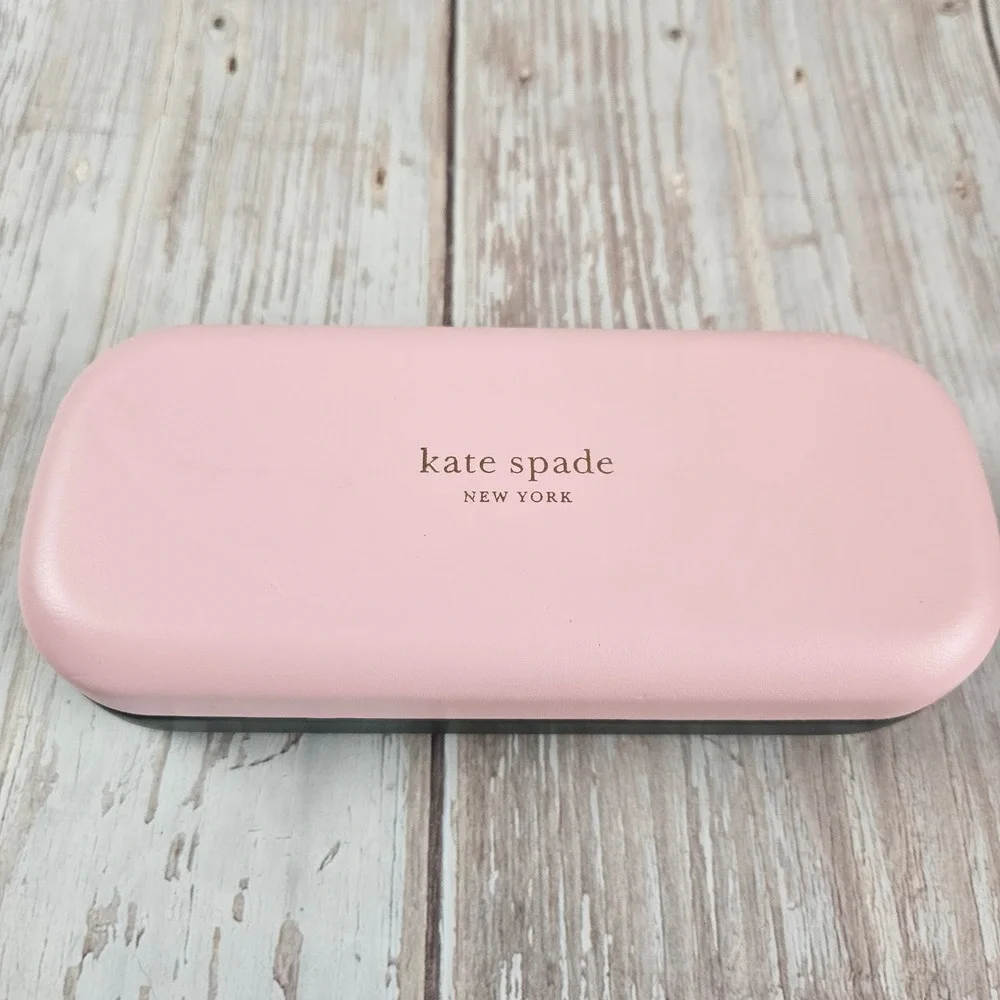 Kate Spade Calley HT8 eyeglasses, transparent pink havana acetate 52‎ 140